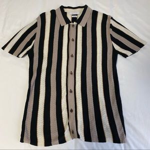 Urban Outfitters Large striped button down shirt